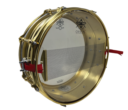 Dunnett Classic 14" x 5.5" Model 2N Snare Drum in Triple Brass