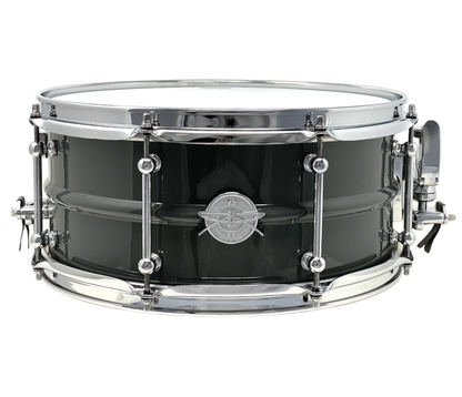 Dunnett Classic 14" x 6.5" Model 2N Carbon Steel Snare Drum - in Grey