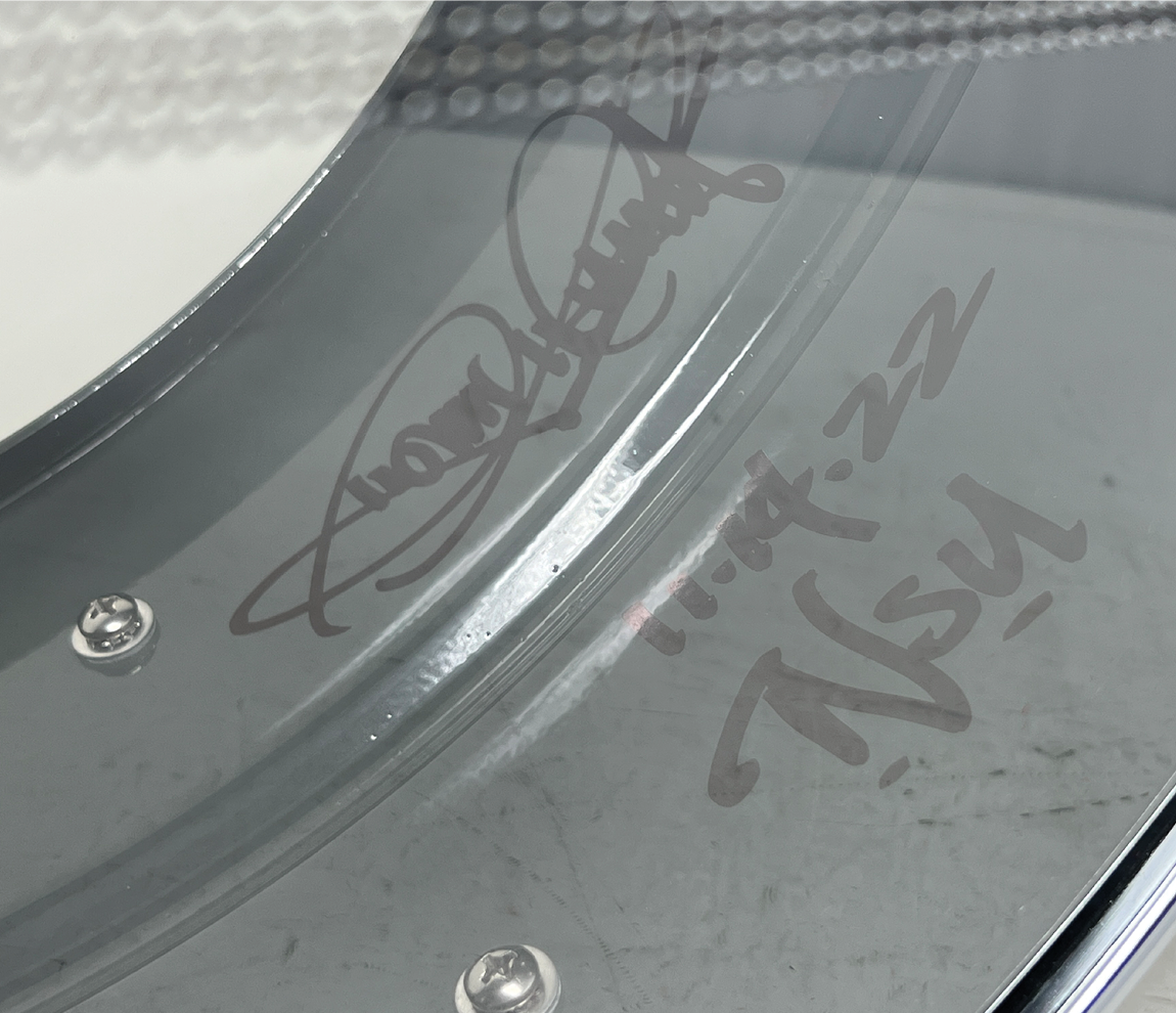 Dunnett Classic 14" x 6.5" Model 2N Carbon Steel Snare Drum - in Grey