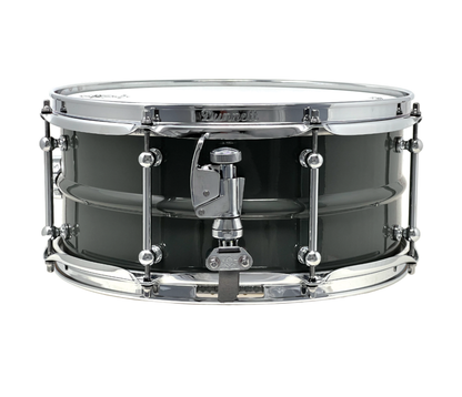 Dunnett Classic 14" x 6.5" Model 2N Carbon Steel Snare Drum - in Grey