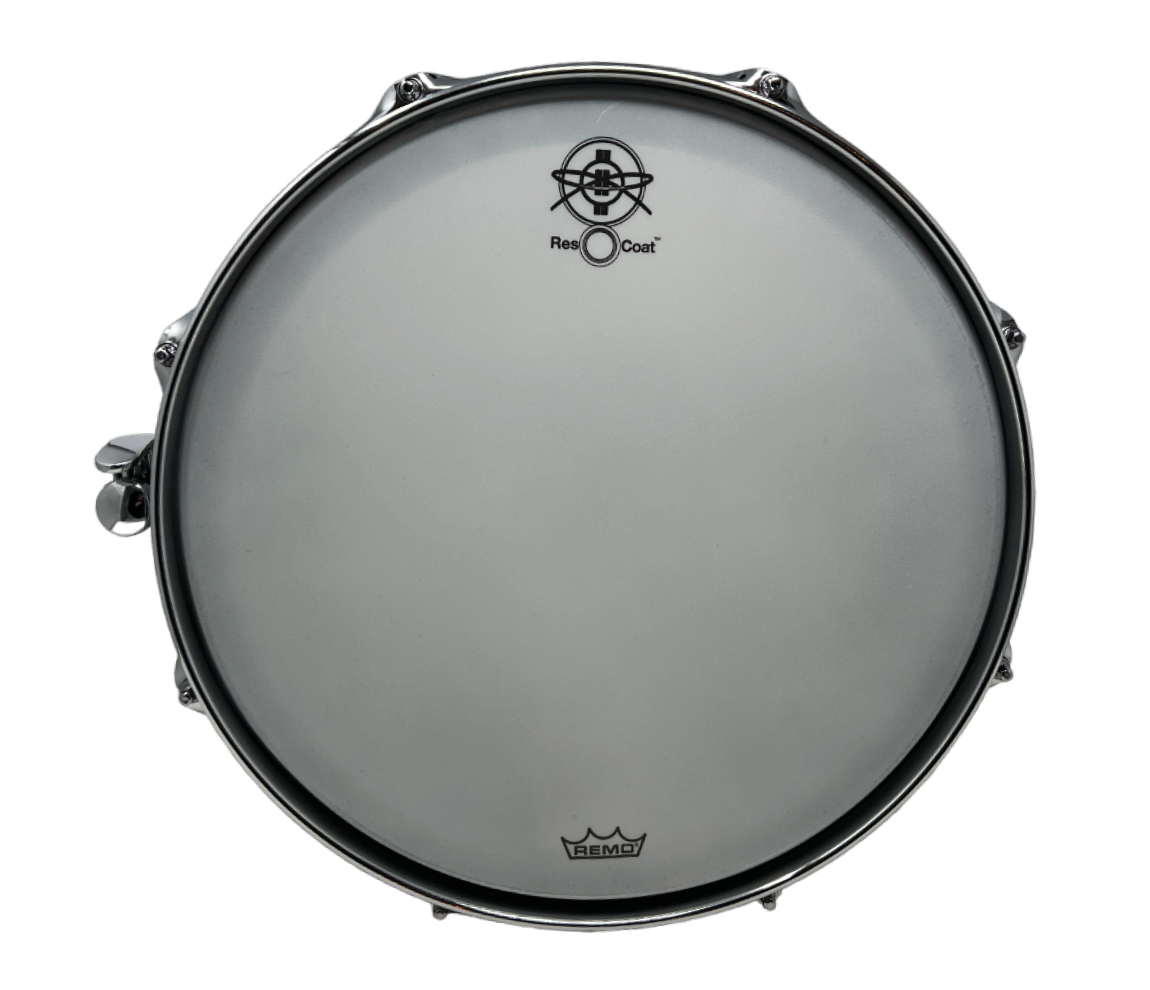 Dunnett Classic 14" x 6.5" Model 2N Carbon Steel Snare Drum - in Grey