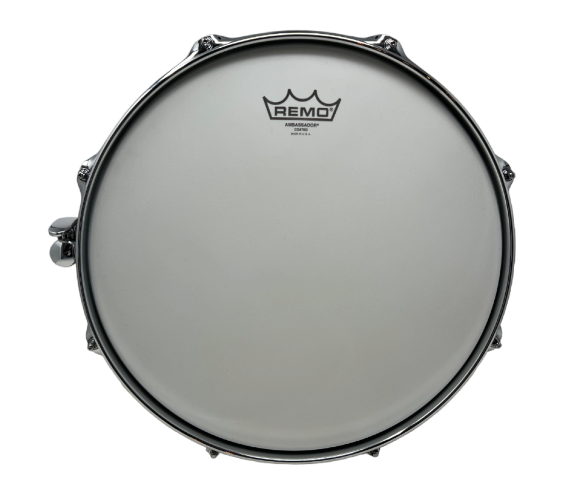 Dunnett 5mm 14" x 6.5" Carbon Steel 'Sledge' Snare Drum in Raw Living Finish