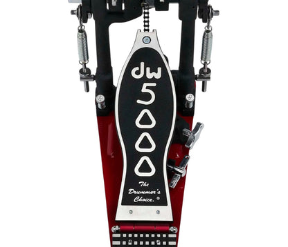 DW 5000 Series Accelerator Single Chain, Narrow Footboard Single Bass Drum Pedal w/ Bag