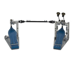 DW Machined Chain Drive Double Pedal Blue Footboard