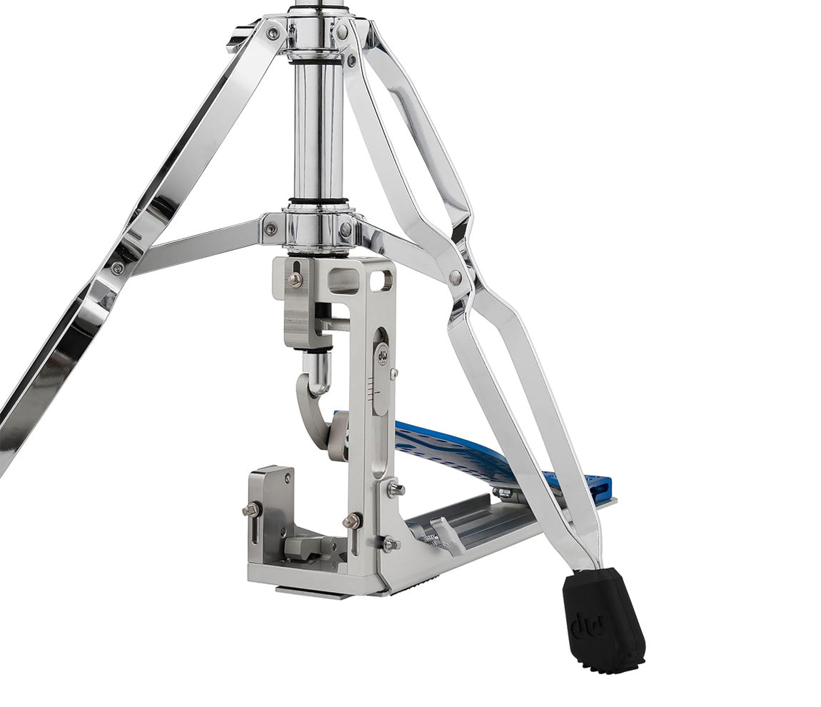 DW Machined Direct Drive Hi Hat - 3 Legs Blue Footboard