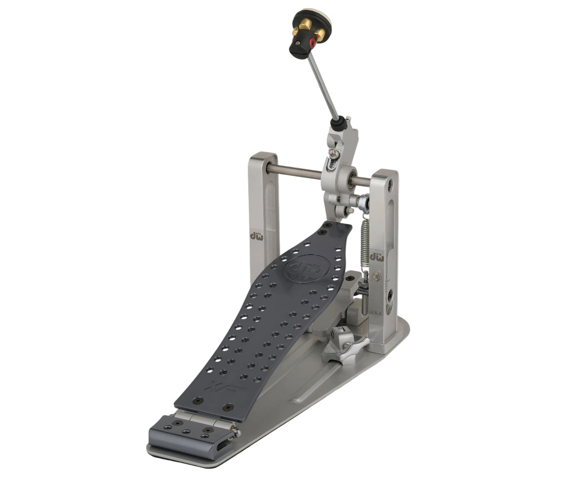 DW MFG Series Machined Direct Drive Single Bass Drum Pedal with Extended Footboard