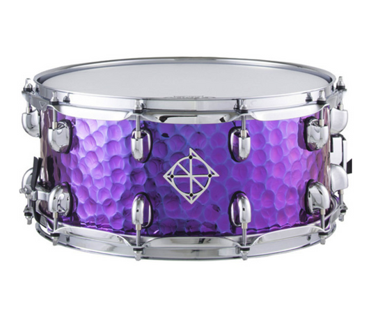 Dixon Cornerstone 14" x 6.5" Steel Shell / Purple Titanium Snare Drum