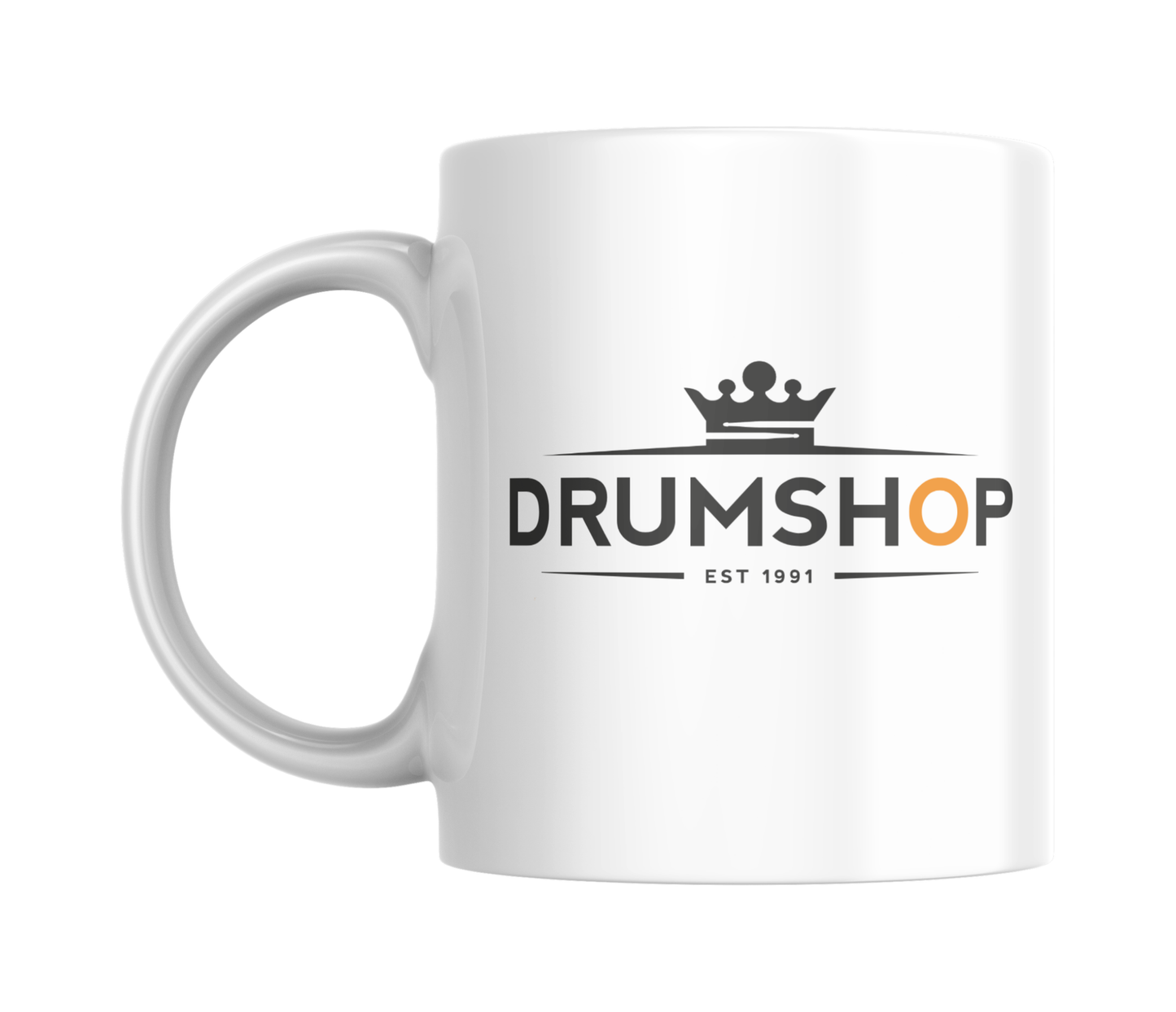 Drumshop Mug Rear View