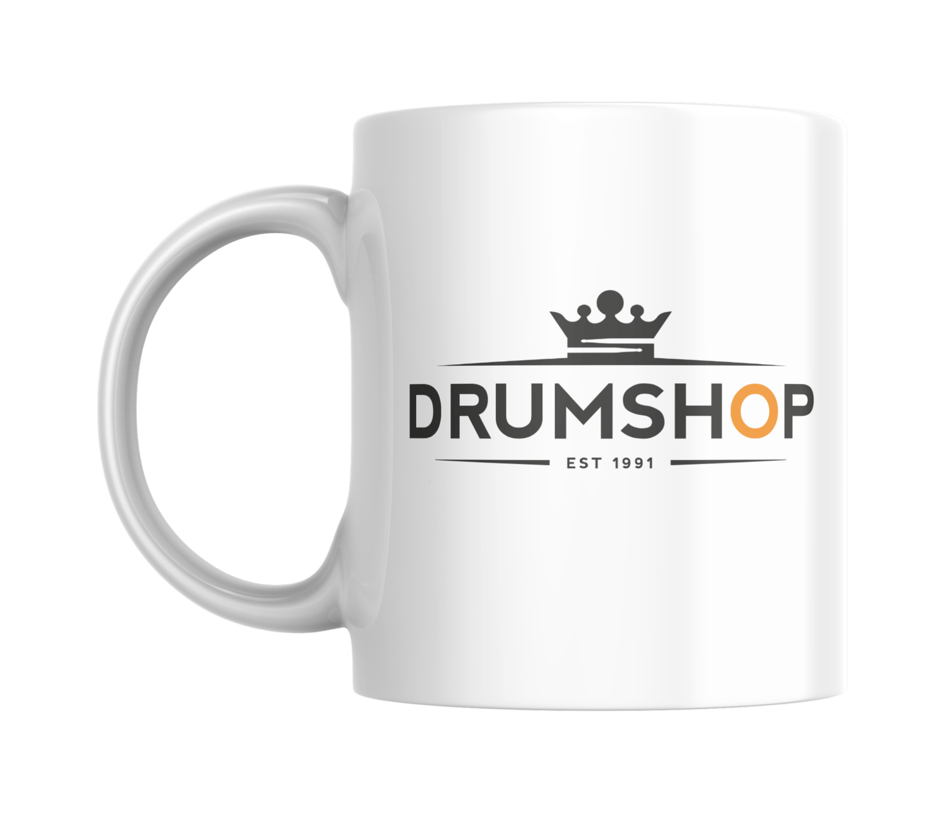 Drumshop Mug Rear View