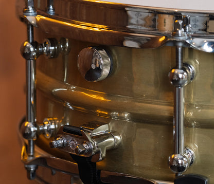 Dunnett Classic 14" x 5.5" Snare Drum 2N Brass 'Relic'