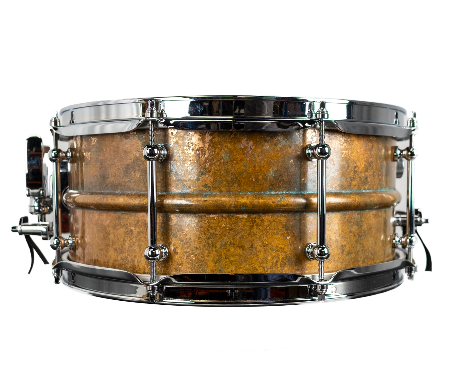 Dunnett Classic Model 2N 14" x 6.5" Bronze Snare Drum in Antique Bronze Patina