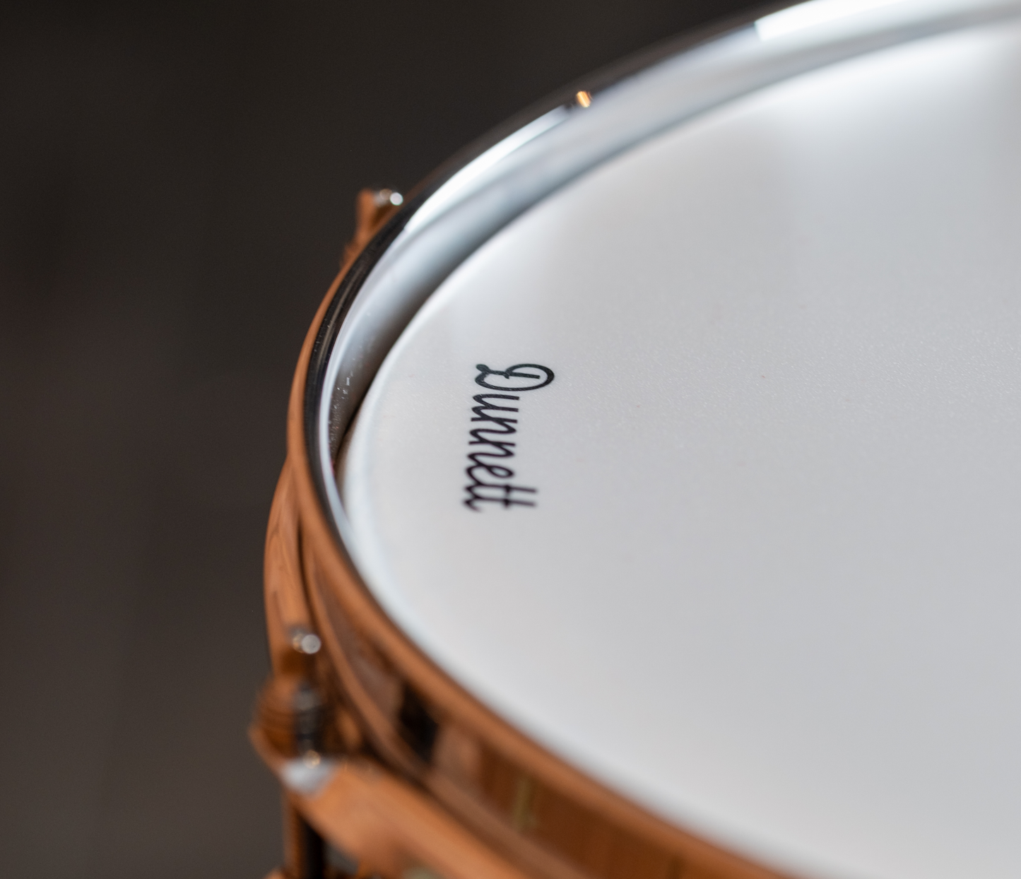 Dunnett Classic Model 2N 14" x 6.5" Bronze Snare Drum in Antique Bronze Patina