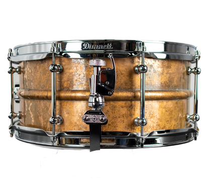 Dunnett Classic Model 2N 14" x 6.5" Bronze Snare Drum in Antique Bronze Patina
