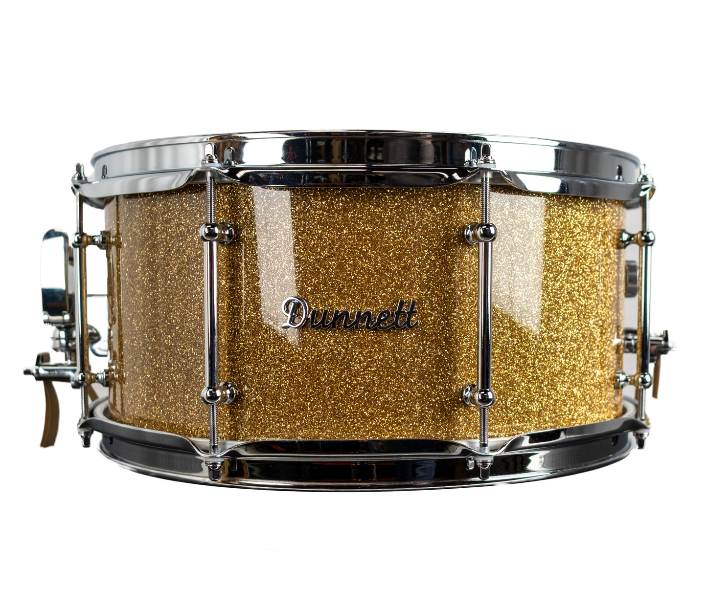 Dunnett Classic StereoPly 14" x 7" Snare Drum in Bronze B20 Sparkle