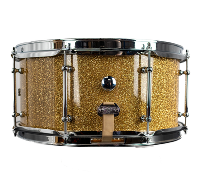 Dunnett Classic StereoPly 14" x 7" Snare Drum in Bronze B20 Sparkle