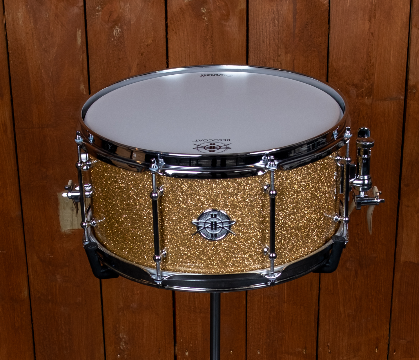 Dunnett Classic StereoPly 14" x 7" Snare Drum in Bronze B20 Sparkle