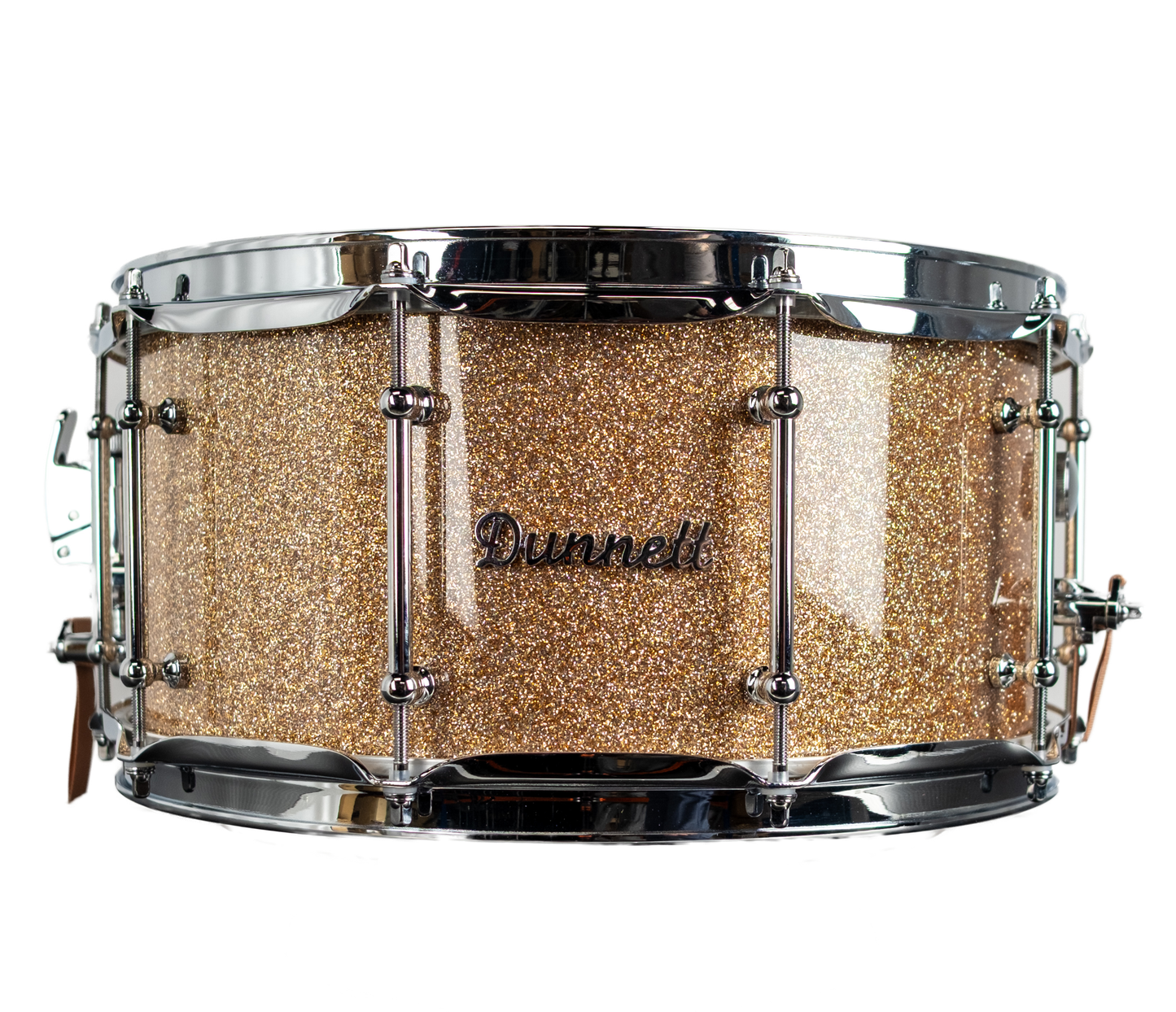 Dunnett Classic StereoPly 14" x 7" Snare Drum in Champagne Sparkle