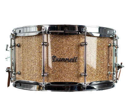 Dunnett Classic StereoPly 14" x 7" Snare Drum in Champagne Sparkle