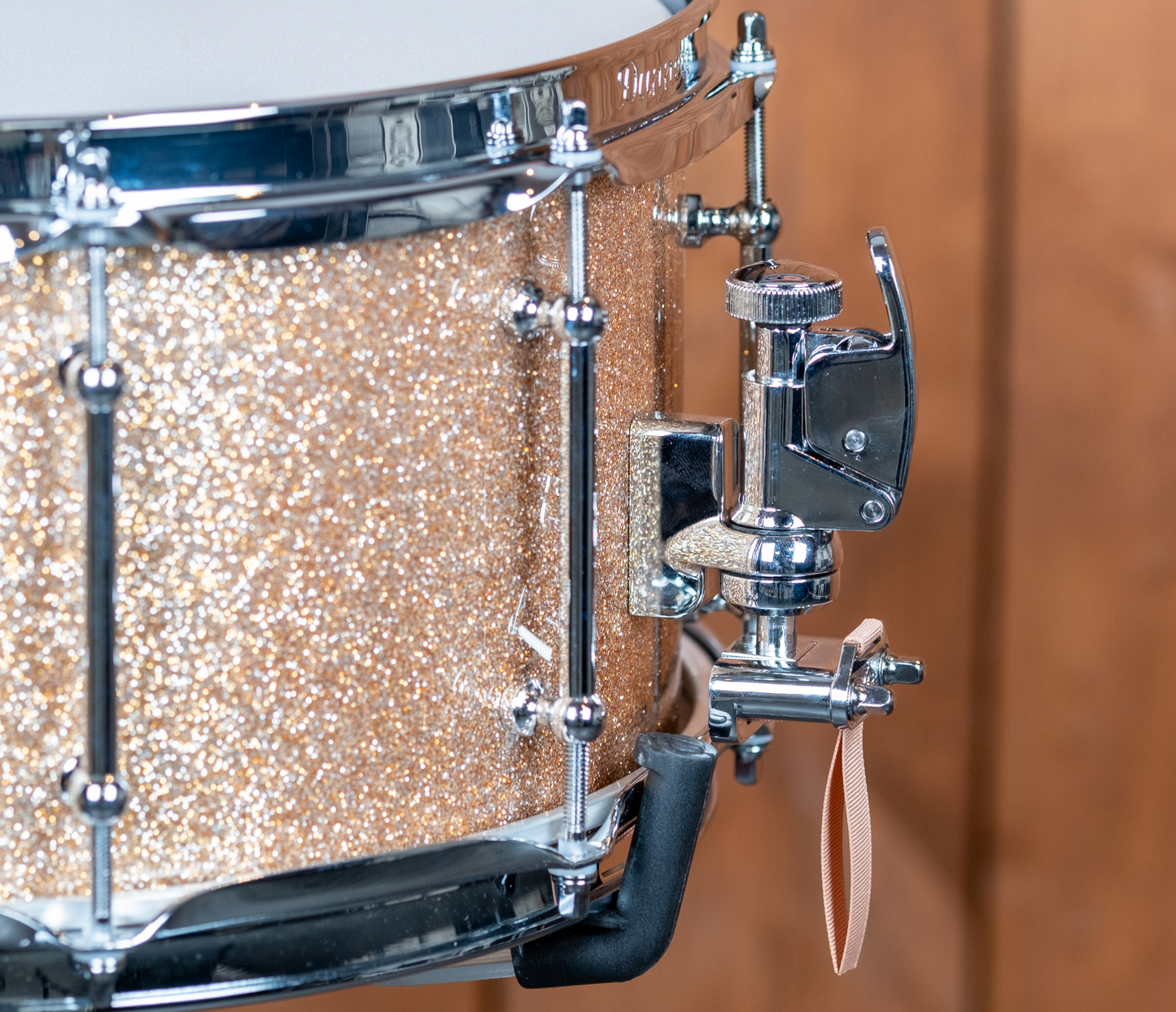 Dunnett Classic StereoPly 14" x 7" Snare Drum in Champagne Sparkle