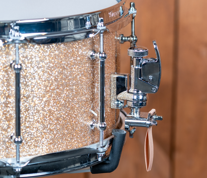 Dunnett Classic StereoPly 14" x 7" Snare Drum in Champagne Sparkle