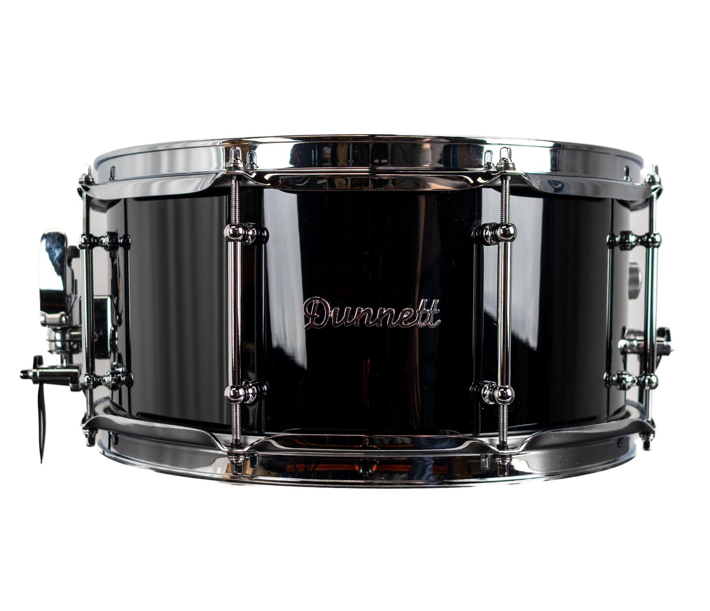 Dunnett Classic StereoPly 14" x 7" Snare Drum in Gloss Black