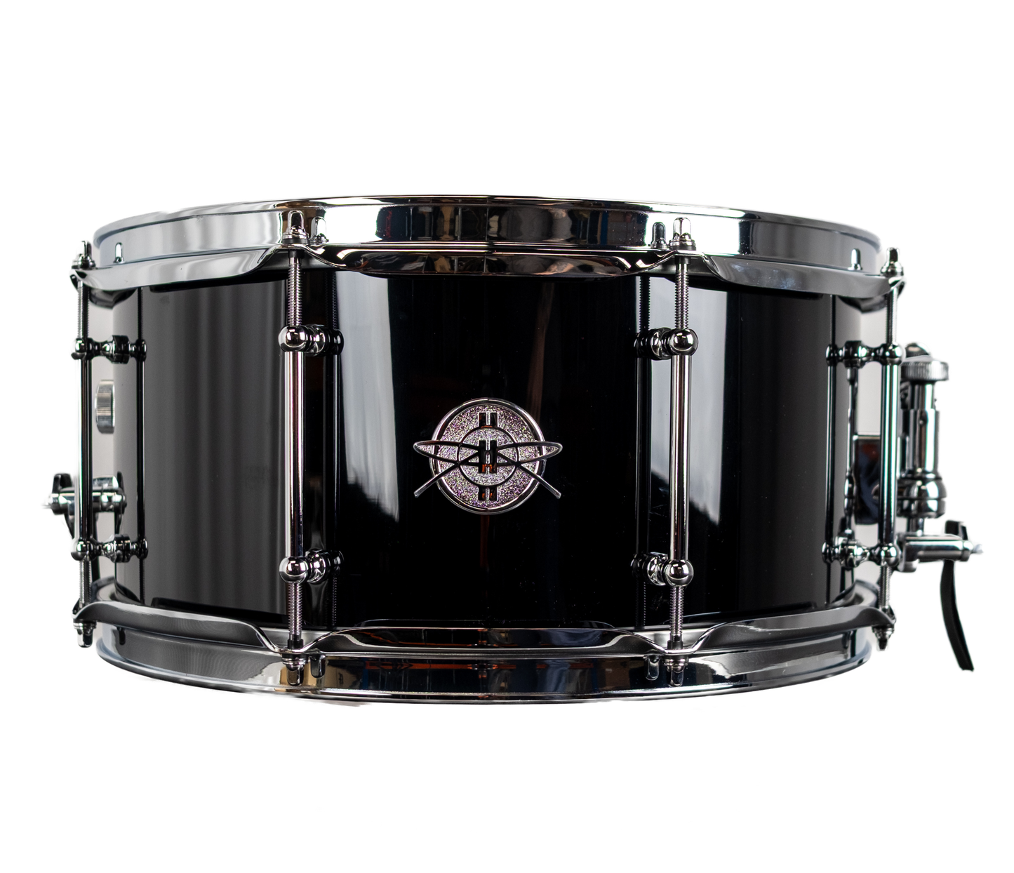 Dunnett Classic StereoPly 14" x 7" Snare Drum in Gloss Black