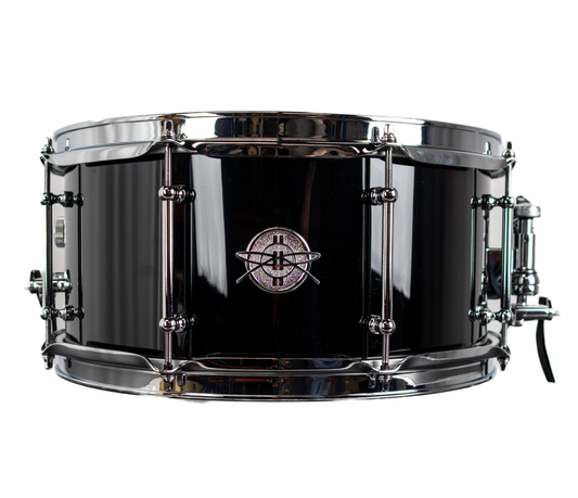 Dunnett Classic StereoPly 14" x 7" Snare Drum in Gloss Black