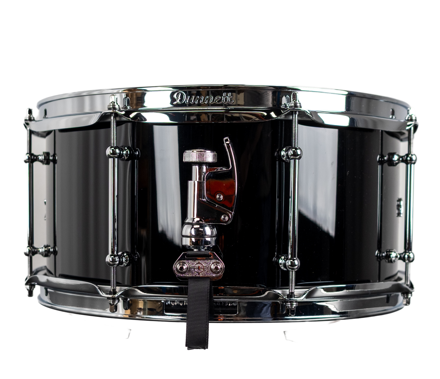 Dunnett Classic StereoPly 14" x 7" Snare Drum in Gloss Black