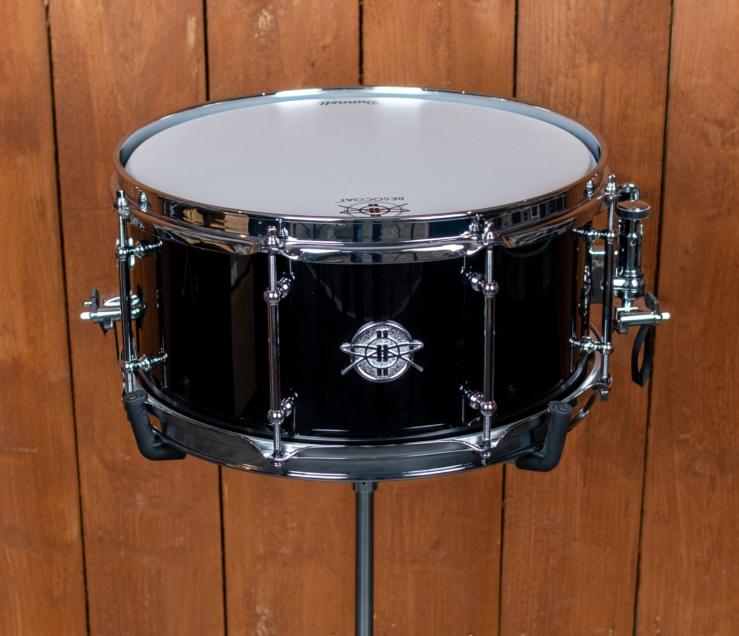 Dunnett Classic StereoPly 14" x 7" Snare Drum in Gloss Black