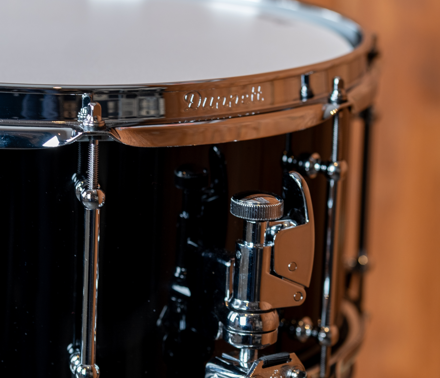 Dunnett Classic StereoPly 14" x 7" Snare Drum in Gloss Black