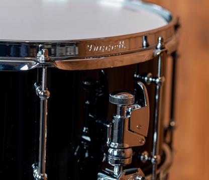 Dunnett Classic StereoPly 14" x 7" Snare Drum in Gloss Black
