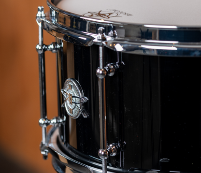 Dunnett Classic StereoPly 14" x 7" Snare Drum in Gloss Black