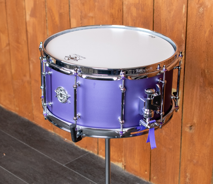 Dunnett Classic StereoPly 14" x 7" Snare Drum in Matte Purple