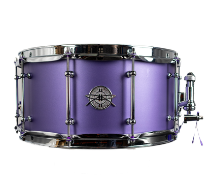 Dunnett Classic StereoPly 14" x 7" Snare Drum in Matte Purple w/ 10 Lugs