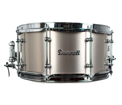 Dunnett Classic Titanium 14" x 7" Snare Drum - Raw Finish
