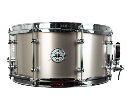 Dunnett Classic Titanium 14" x 7" Snare Drum - Raw Finish