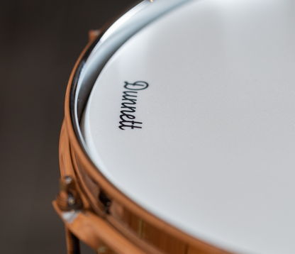 Dunnett Classic Titanium 14" x 7" Snare Drum - Raw Finish