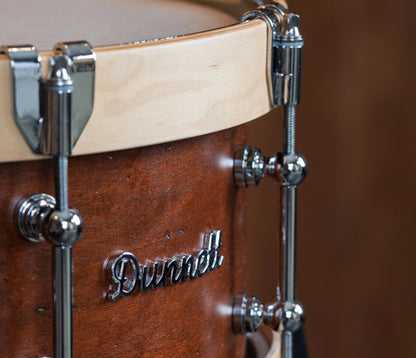 Dunnett MonoPly Solid Cherry 'Relic' 14" x 6" Snare Drum with Wood Hoops