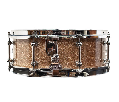 Dunnett StereoPly 14" x 5.5" Snare Drum in Champagne Sparkle