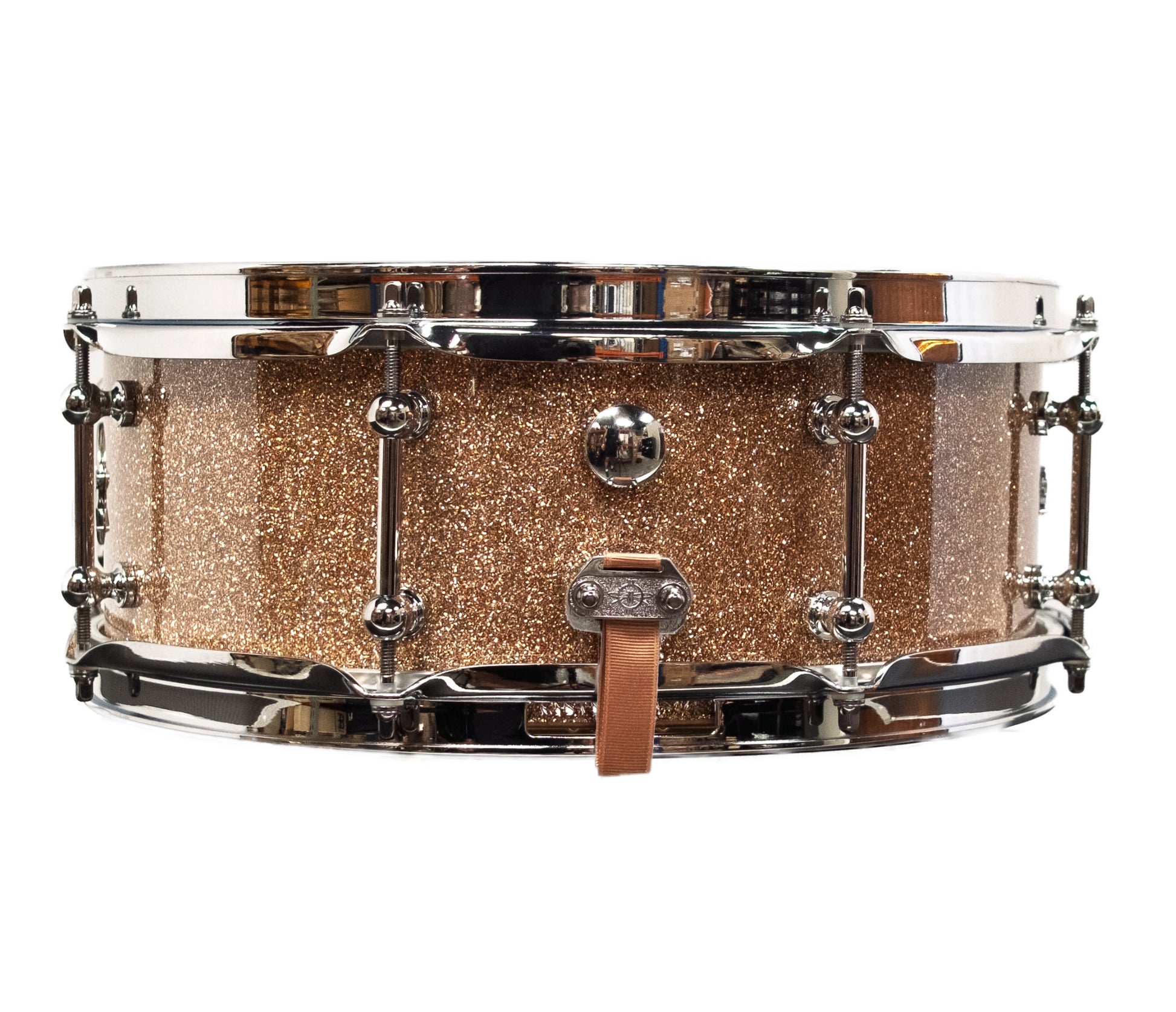 Dunnett StereoPly 14" x 5.5" Snare Drum in Champagne Sparkle