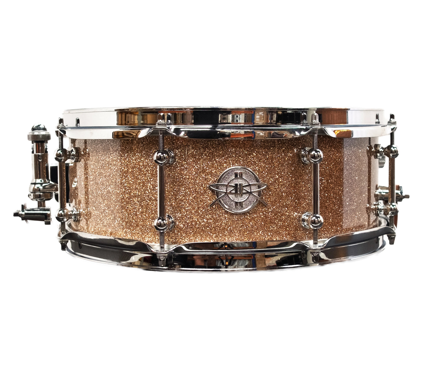 Dunnett StereoPly 14" x 5.5" Snare Drum in Champagne Sparkle