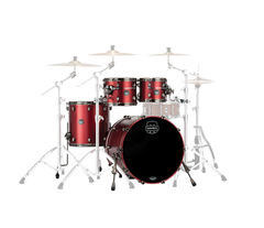Mapex Saturn Evolution Rock Birch 4-Piece Shell Pack in Tuscan Red