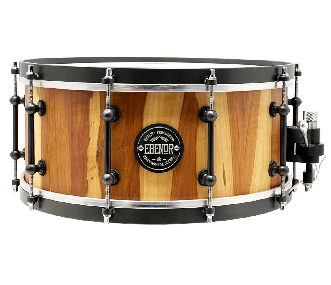 Ebenor Percussion 14" x 7" Apple Wood Snare Drum