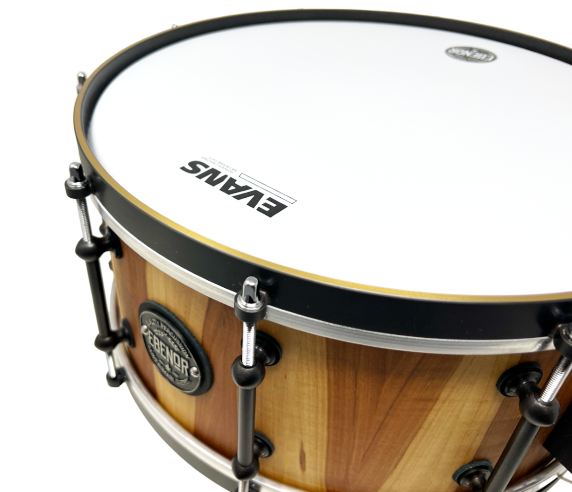 Ebenor Percussion 14" x 7" Apple Wood Snare Drum