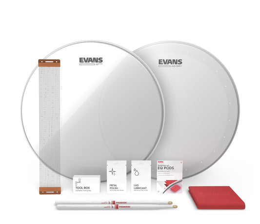 EVANS HD Dry 14" Snare Tune Up Kit