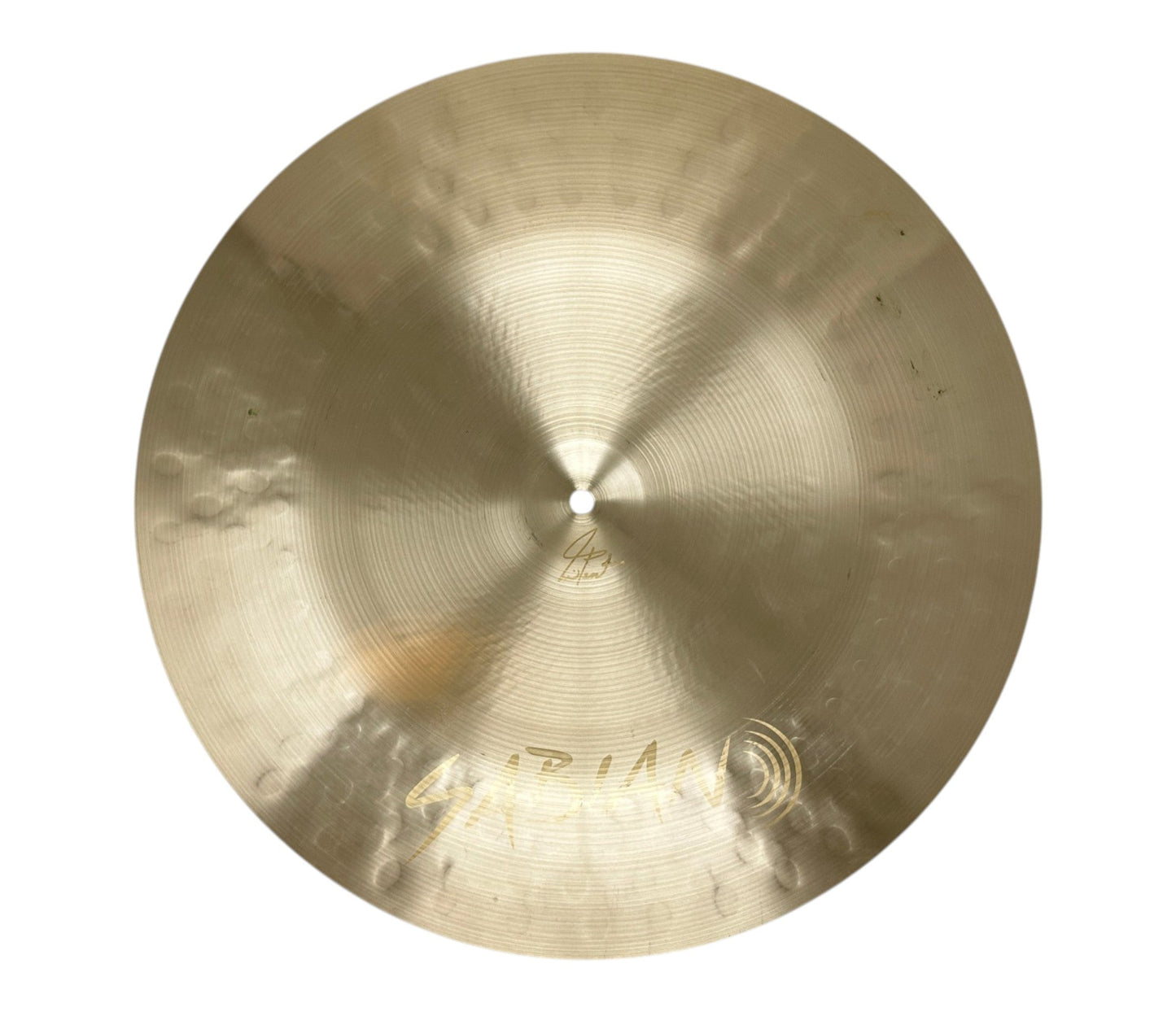 Underside view of the Sabian Paragon 19-inch China cymbal