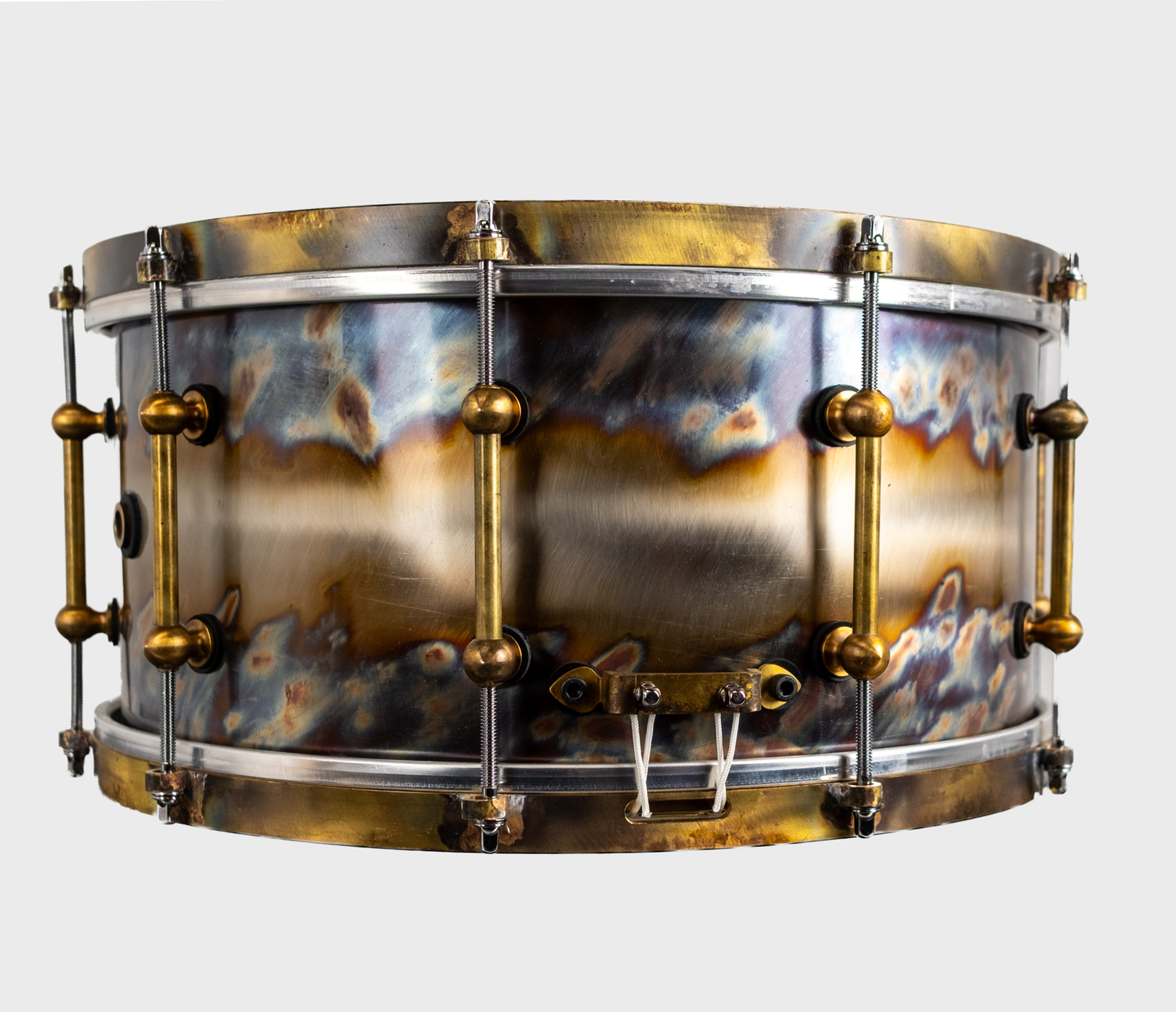 Ebenor 14" x 7" Bright Evolution Stainless Steel Snare Drum