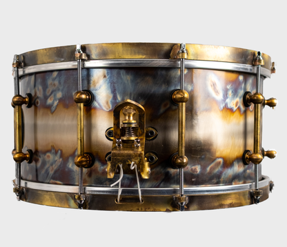 Ebenor 14" x 7" Bright Evolution Stainless Steel Snare Drum