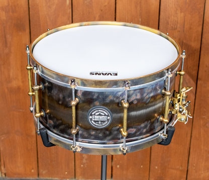 Ebenor 14" x 7" Bright Evolution Stainless Steel Snare Drum
