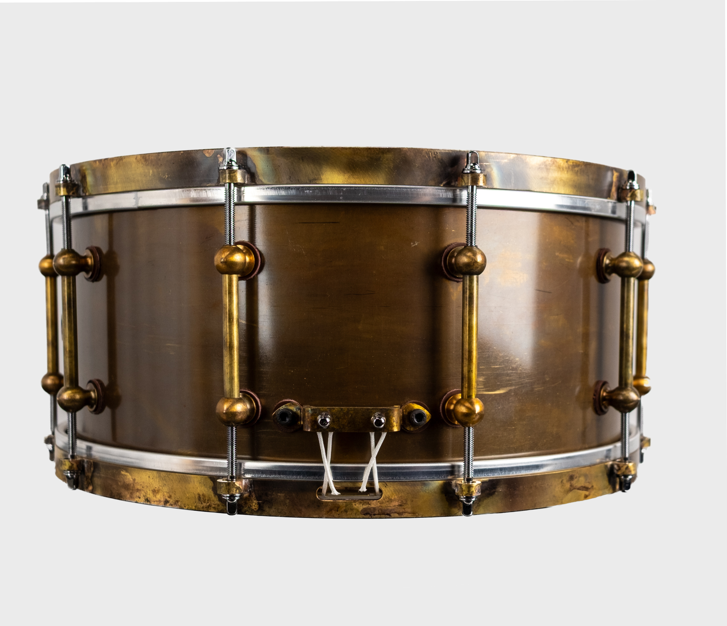 Ebenor Percussion 14" x 6.5" Antique Brass Snare Drum